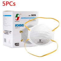 In Stock! 5PCs KN95 Mask Safe Breathable Anti Bad Smell Anti Infection Particulate Respirator Anti-fog PM2.5 Protective Mask